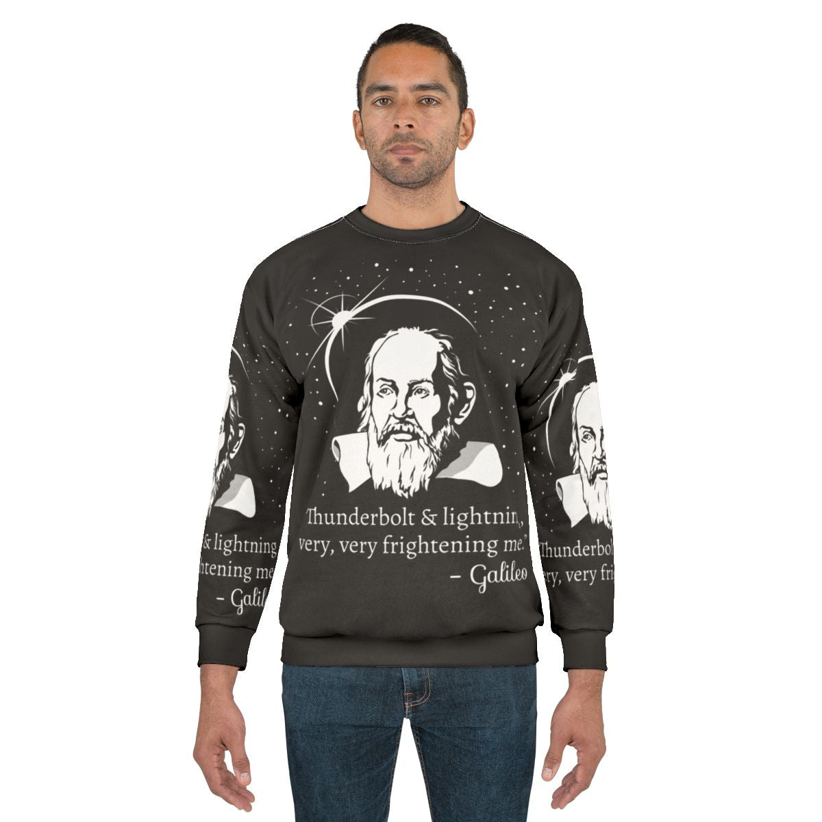 Thunderbolt and Lightning Galileo Graphic Sweatshirt