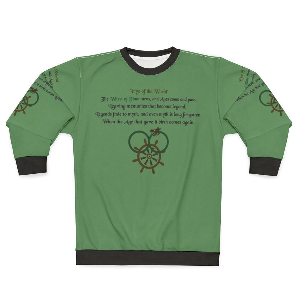 Thus Spins the Wheel of Time Sweatshirt - Wheel of Time Inspired Clothing