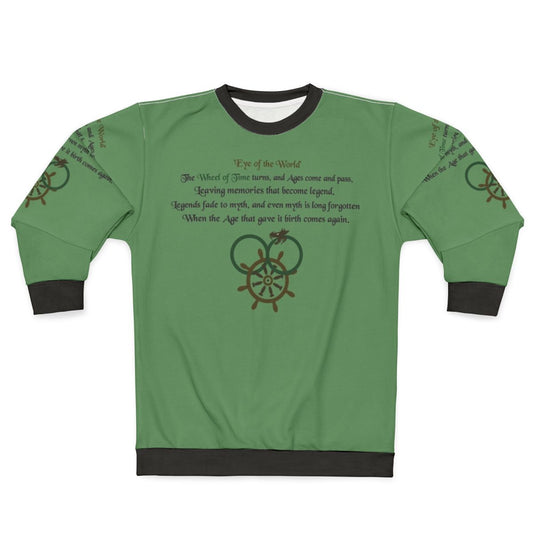Thus Spins the Wheel of Time Sweatshirt - Wheel of Time Inspired Clothing