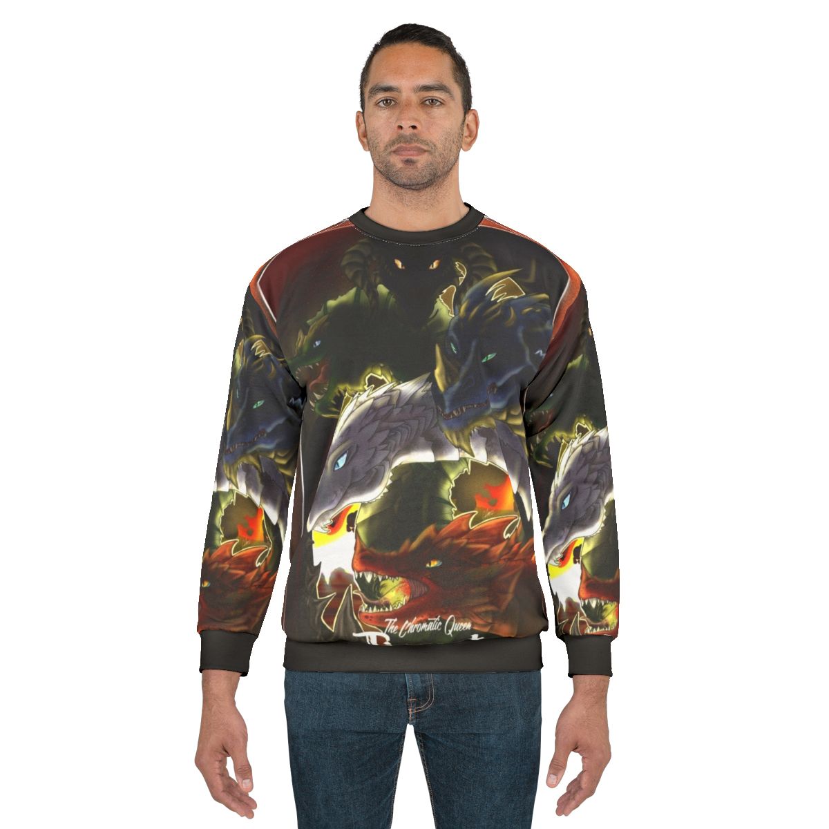 Tiamat the Chromatic Dragon Dungeons and Dragons Sweatshirt