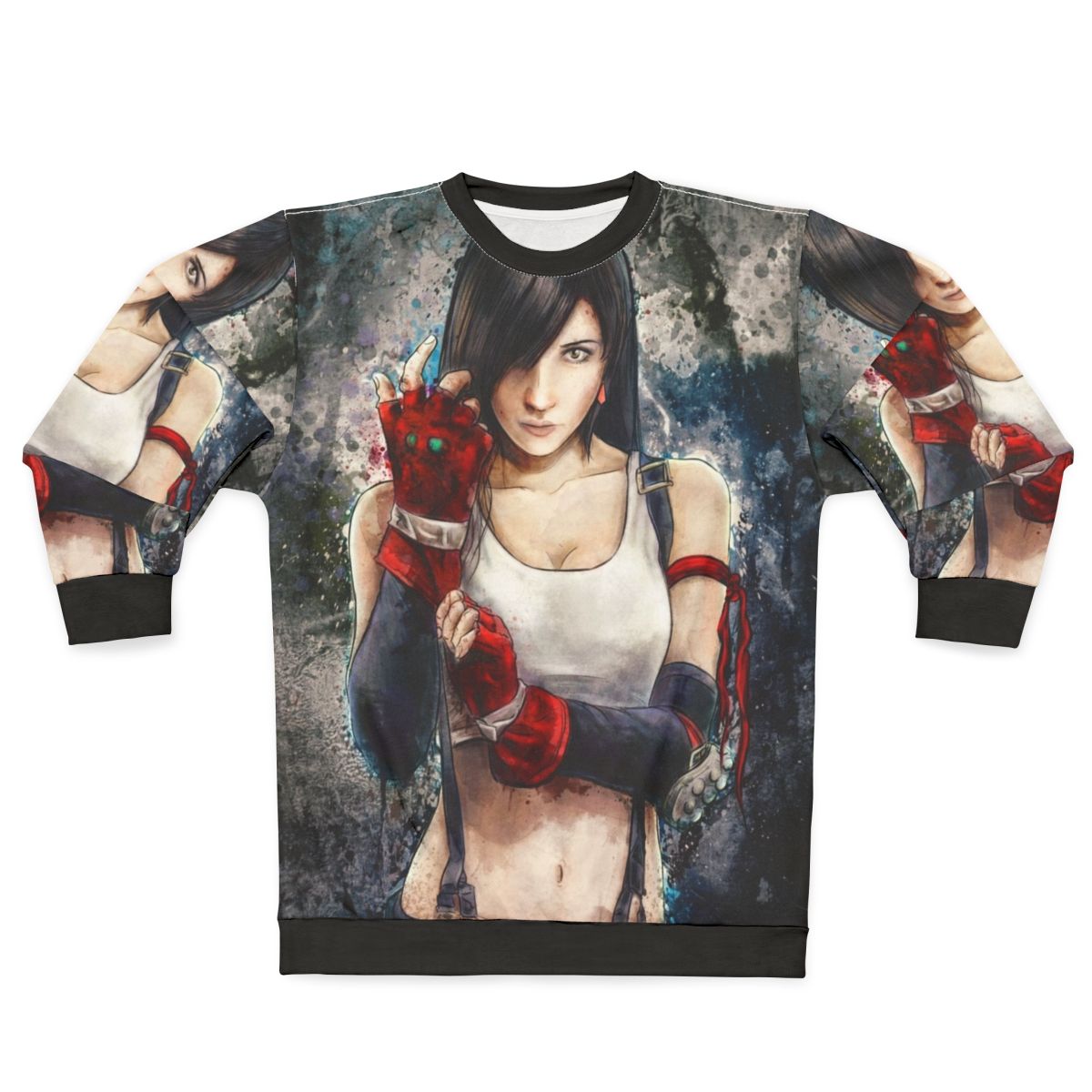 Tifa Lockhart Final Fantasy 7 Portrait Sweatshirt