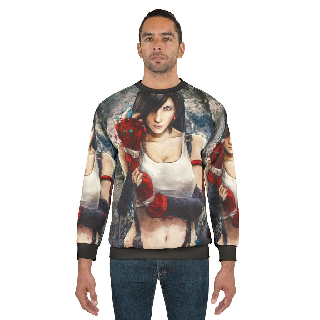 Tifa Lockhart Final Fantasy 7 Portrait Sweatshirt