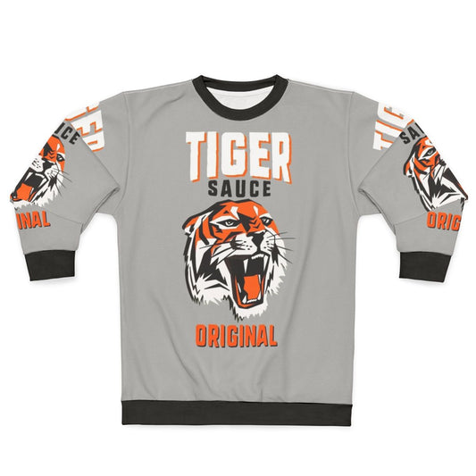 Original Tiger Sauce Sweatshirt with Habanero and Tabasco Design