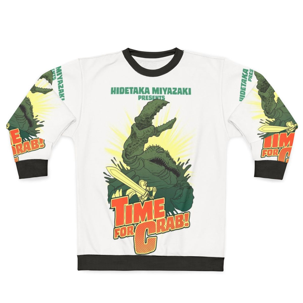 Time For Crab Dark Souls Gaming Sweatshirt