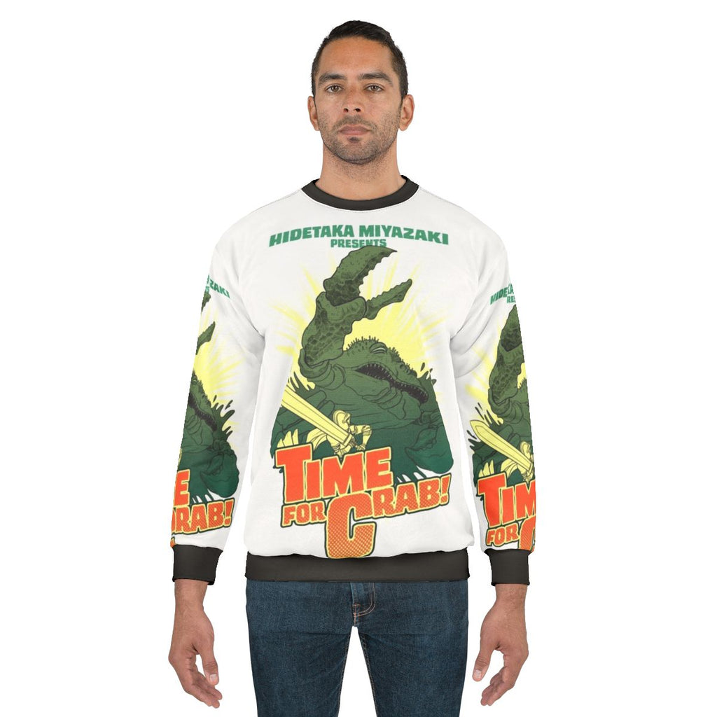 Time For Crab Dark Souls Gaming Sweatshirt
