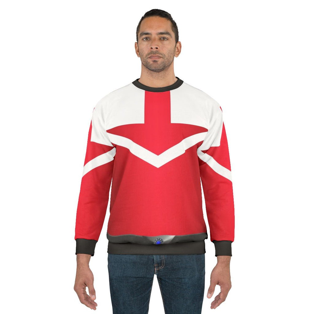 Power Rangers Time Force Red Sweatshirt