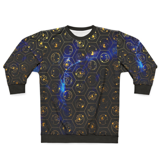 Gallifreyan Time Lord Blue Sweatshirt