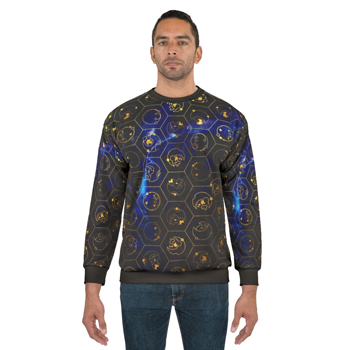 Gallifreyan Time Lord Blue Sweatshirt