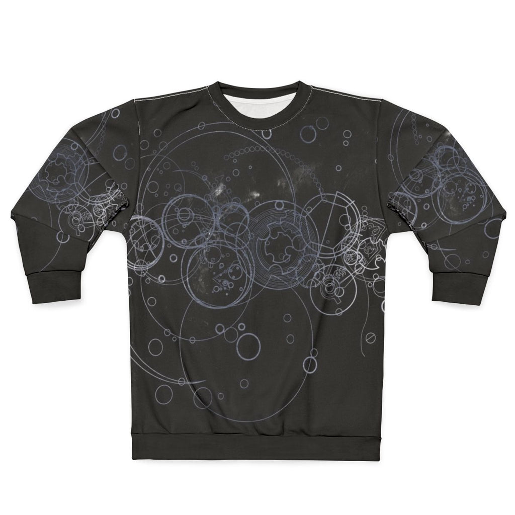 Time Lord Silver Graphic Sweatshirt