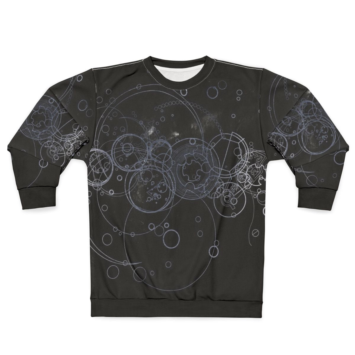 Time Lord Silver Graphic Sweatshirt