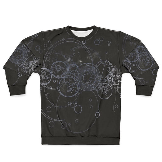 Time Lord Silver Graphic Sweatshirt