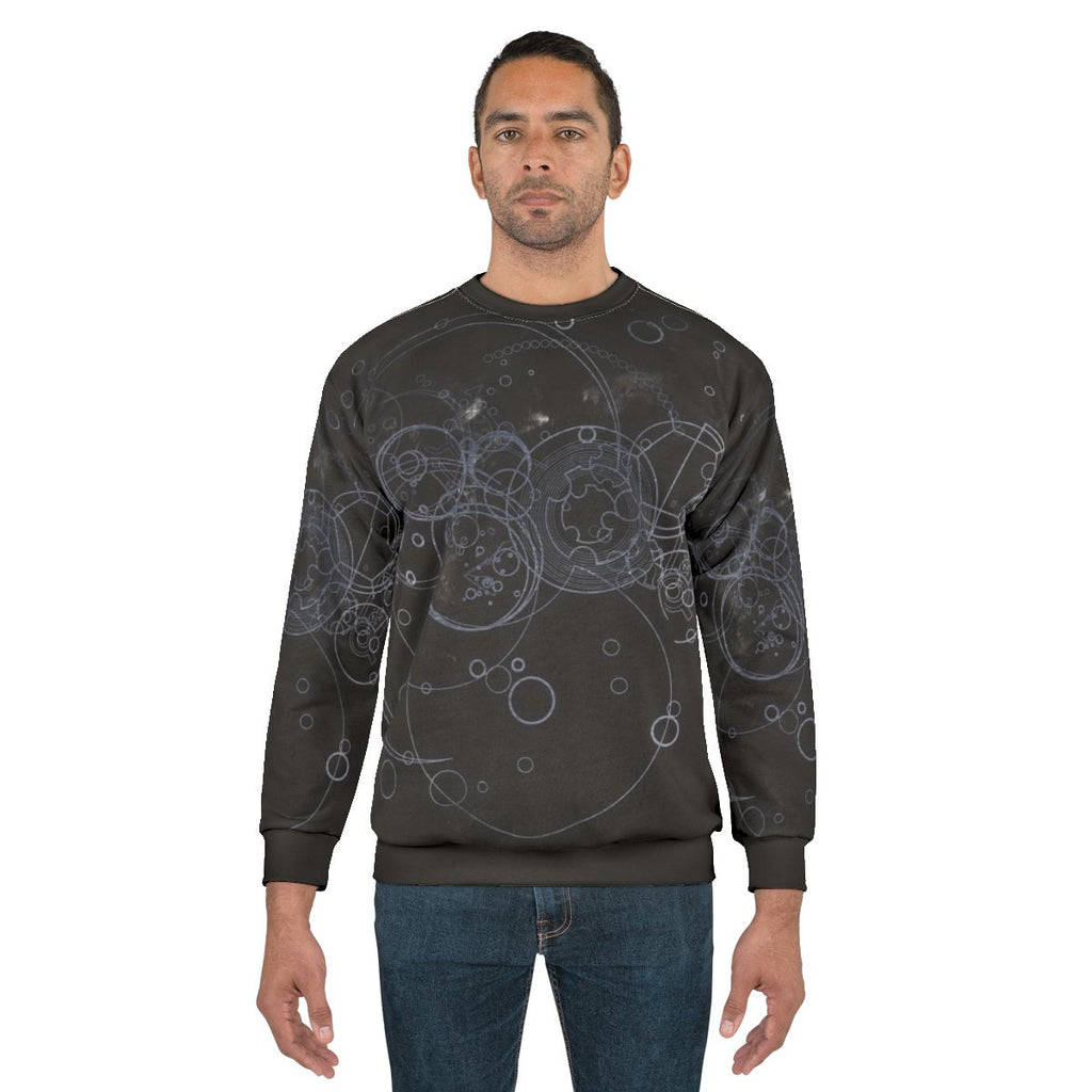 Time Lord Silver Graphic Sweatshirt