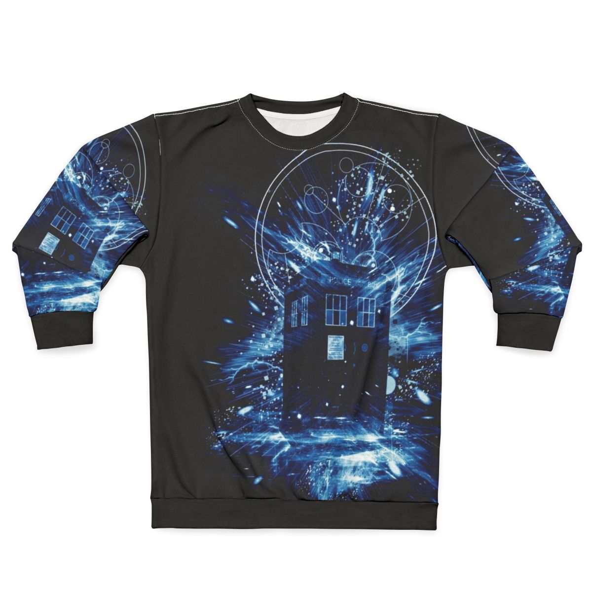 Time Storm Doctor Who Sci-Fi Sweatshirt