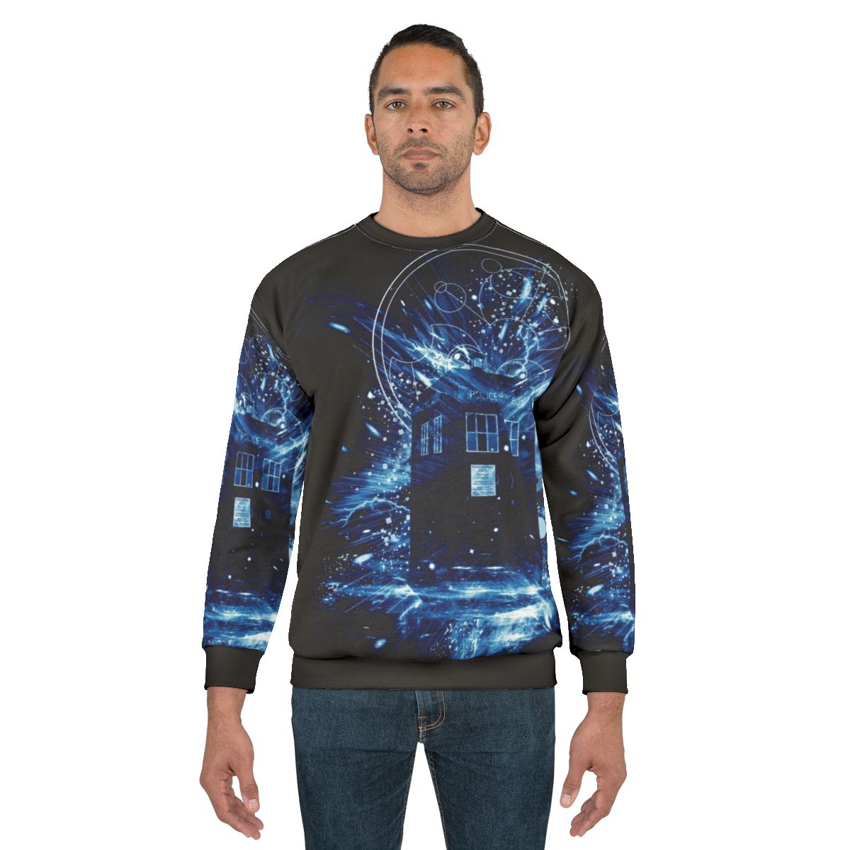 Time Storm Doctor Who Sci-Fi Sweatshirt