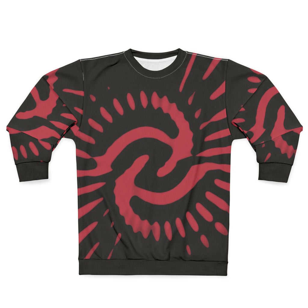 Retro 1970s Time Vortex Pink Dr Who Sweatshirt