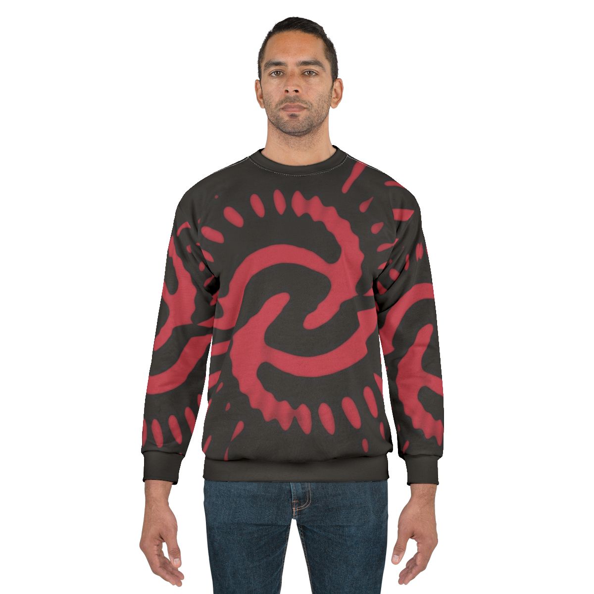 Retro 1970s Time Vortex Pink Dr Who Sweatshirt