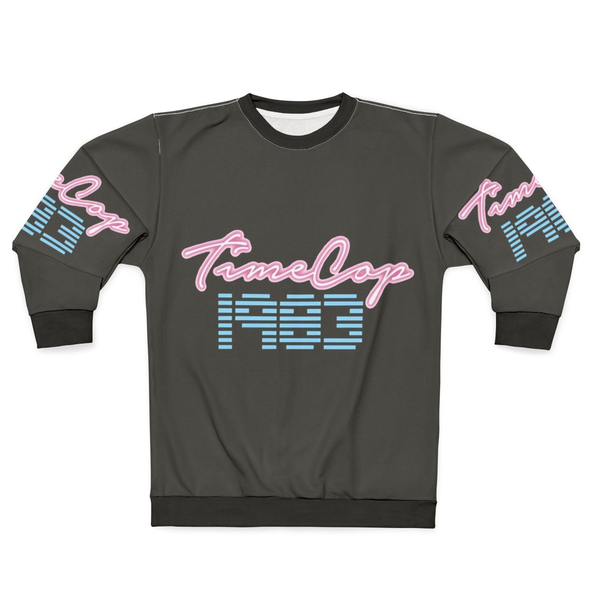 Timecop 1983 Logo Retro Synthwave Sweatshirt