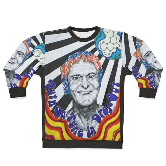 Retro Timothy Leary Psychedelic Sweatshirt