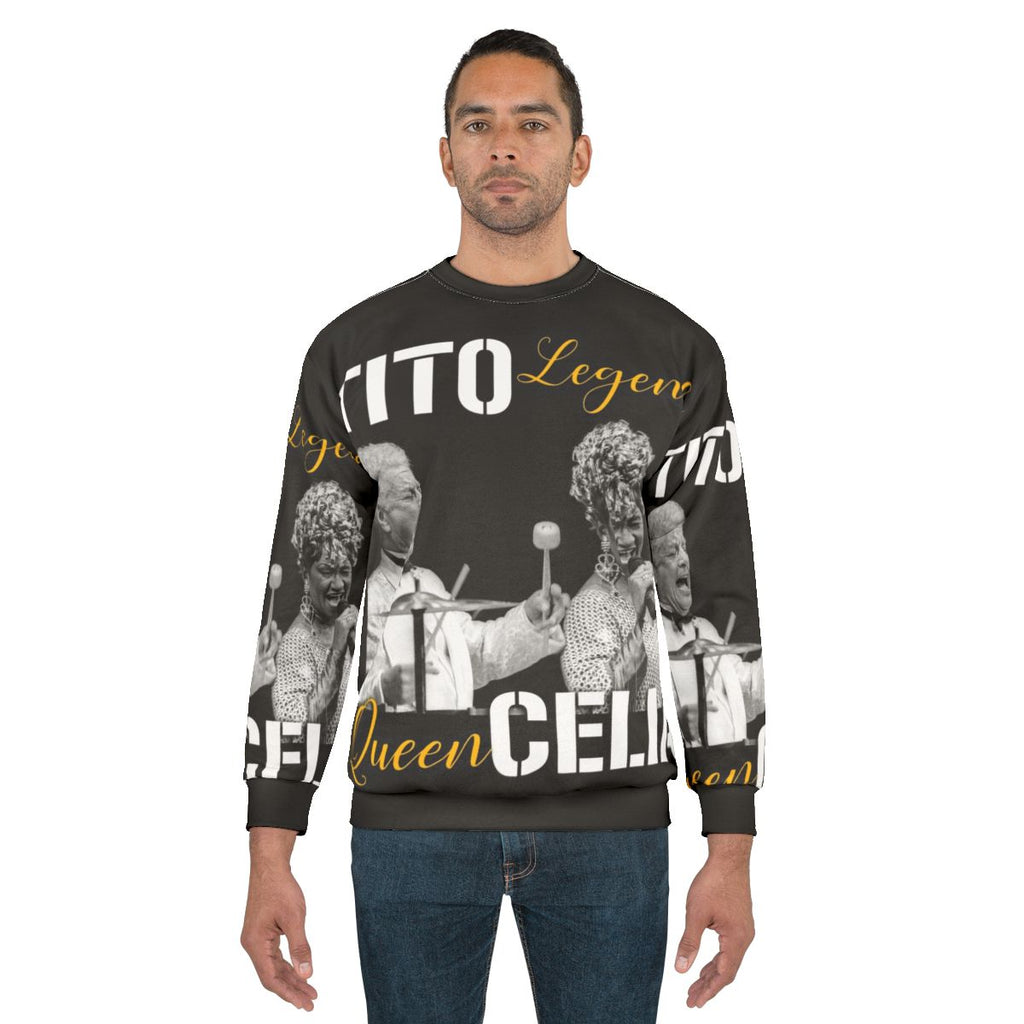 Tito Puente and Celia Cruz Latin Music Sweatshirt
