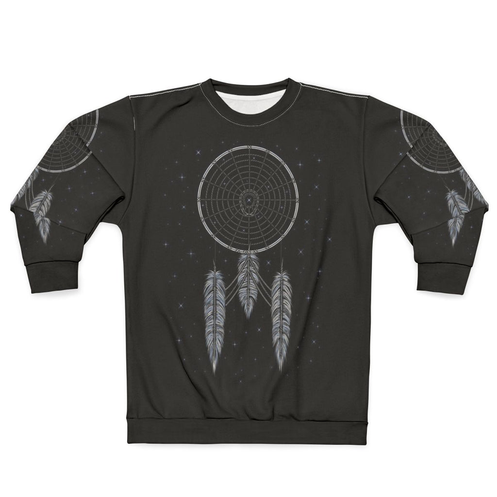 Star Trek inspired sweatshirt with dreamcatcher and space design