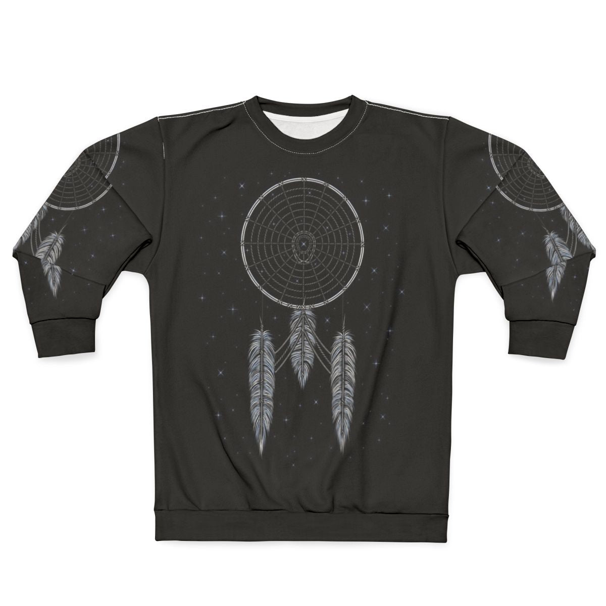 Star Trek inspired sweatshirt with dreamcatcher and space design