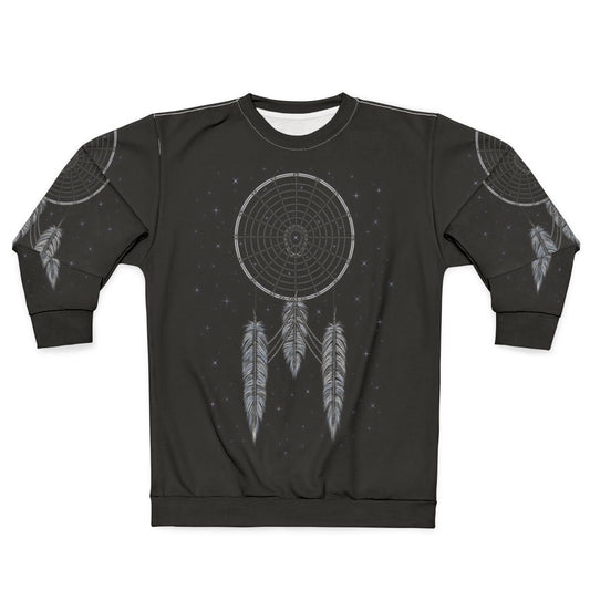 Star Trek inspired sweatshirt with dreamcatcher and space design