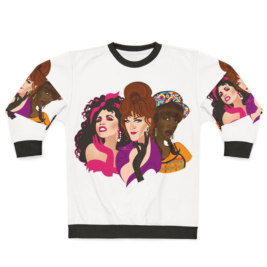 To Wong Foo inspired drag queen graphic sweatshirt