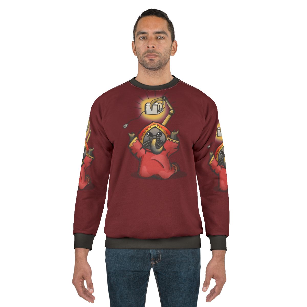 Toaster Priest Warhammer 40k Sweatshirt with Hazelberry Design