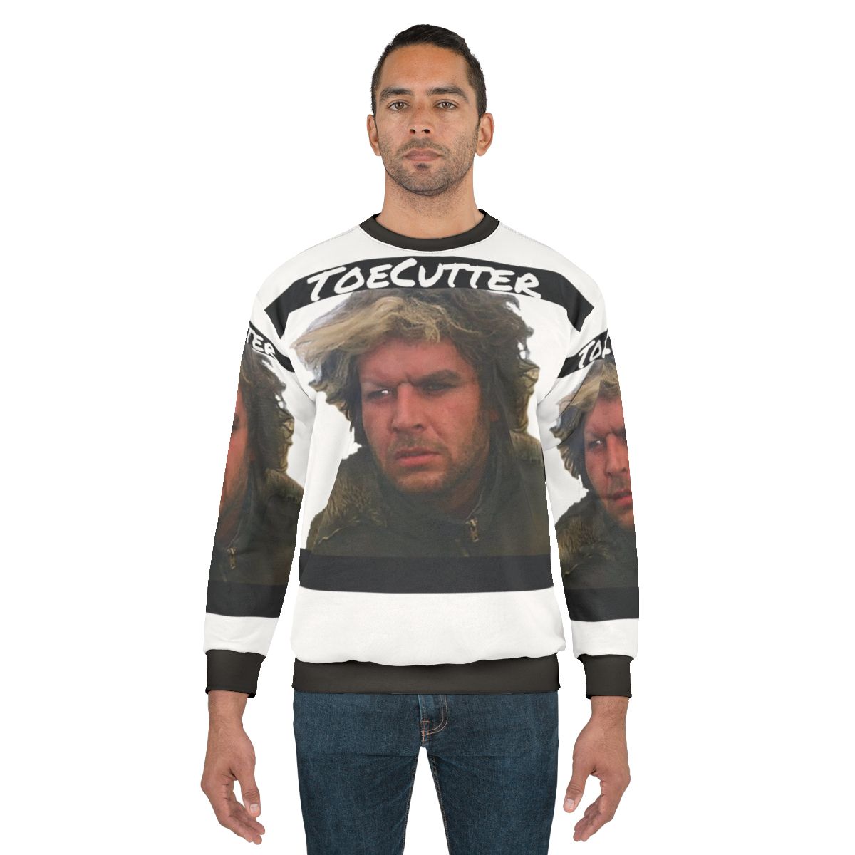 Toecutter Sweatshirt - Iconic 80s Mad Max Villain Character Apparel