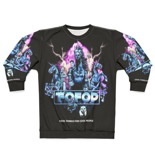 Tofop Fofop Cool Things Sweatshirt featuring Wil Anderson, Charlie Clausen, and Dave Anthony