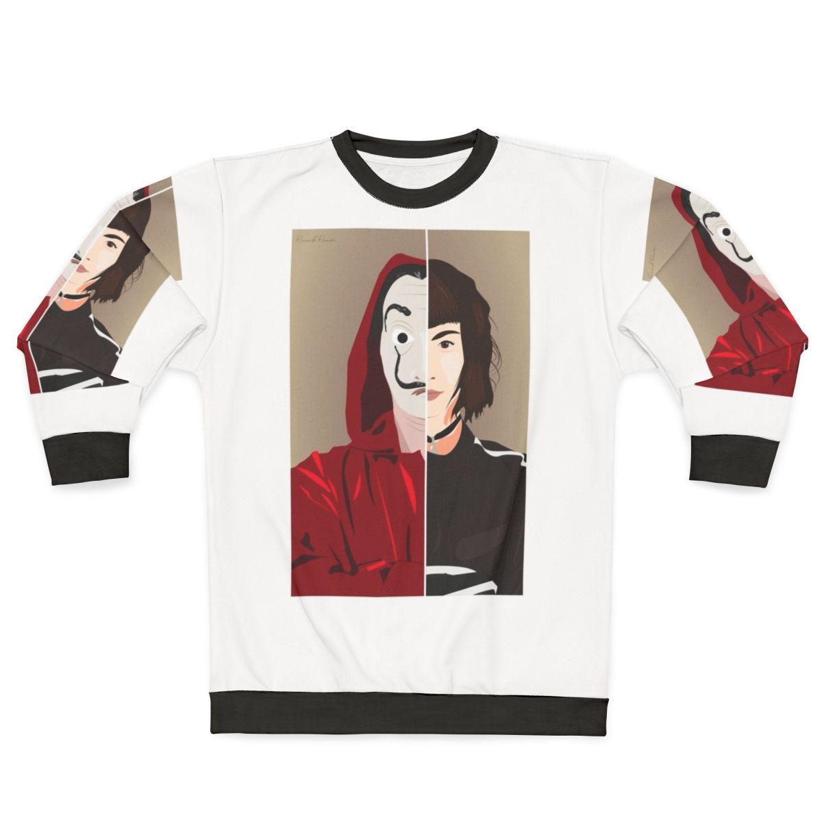 Tokyo Money Heist La Casa De Papel Anime-Style Sweatshirt