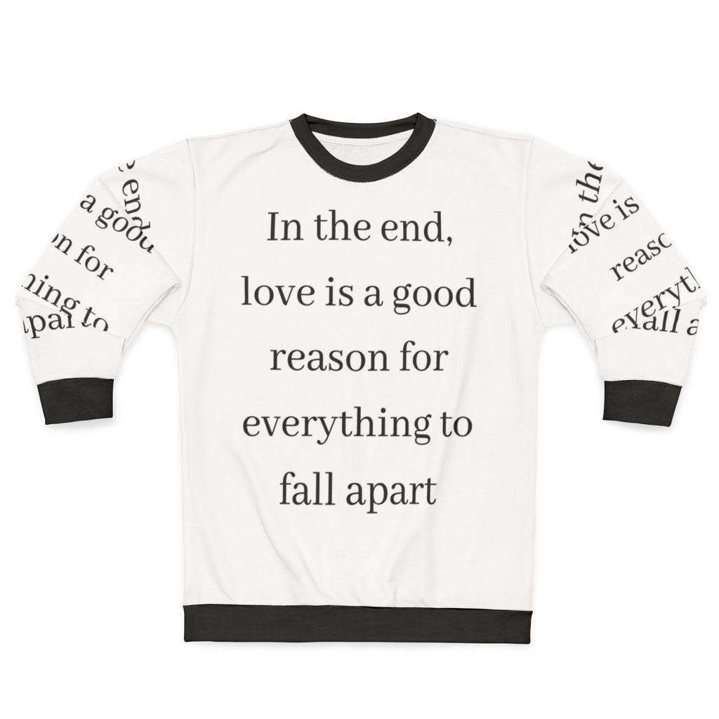 Tokyo Quote Money Heist La Casa de Papel Netflix Sweatshirt