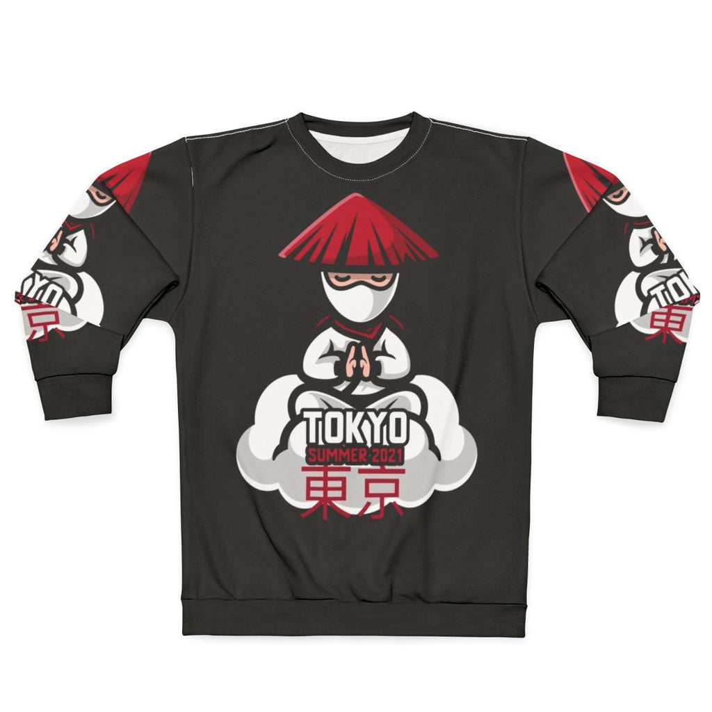 Tokyo Warrior 2021 Summer Sweatshirt for Olympics and Martial Arts Training