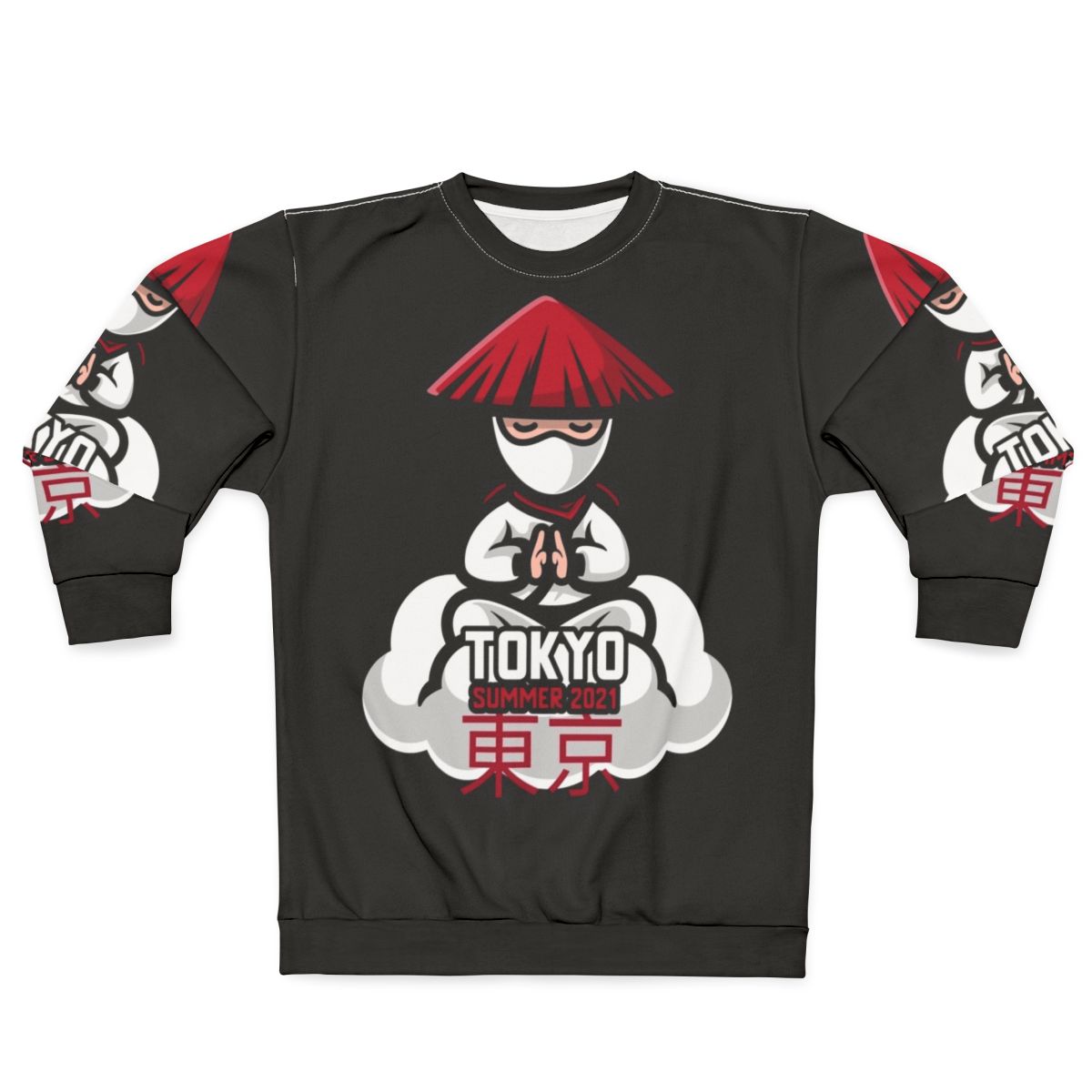 Tokyo Warrior 2021 Summer Sweatshirt for Olympics and Martial Arts Training