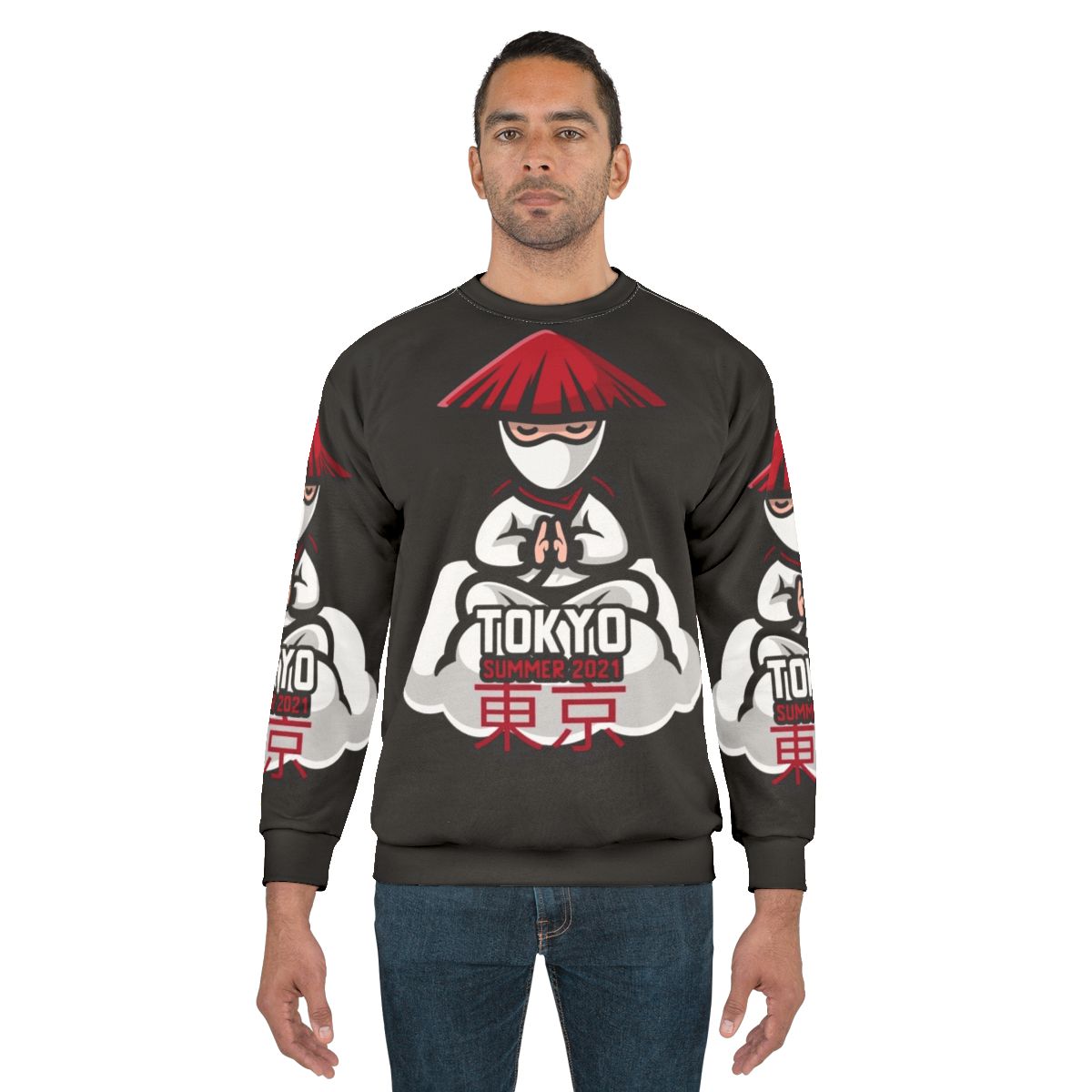 Tokyo Warrior 2021 Summer Sweatshirt for Olympics and Martial Arts Training