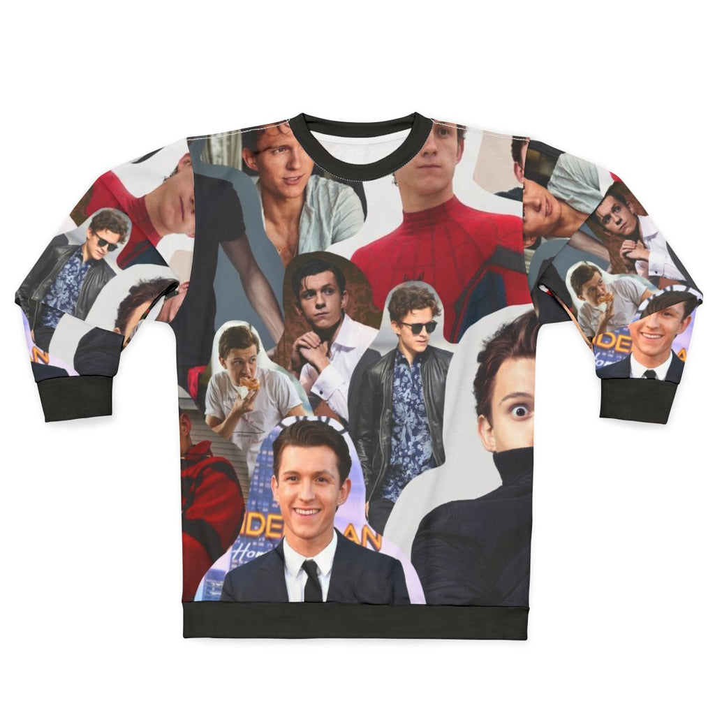 Tom Holland Collage Superhero Sweatshirt