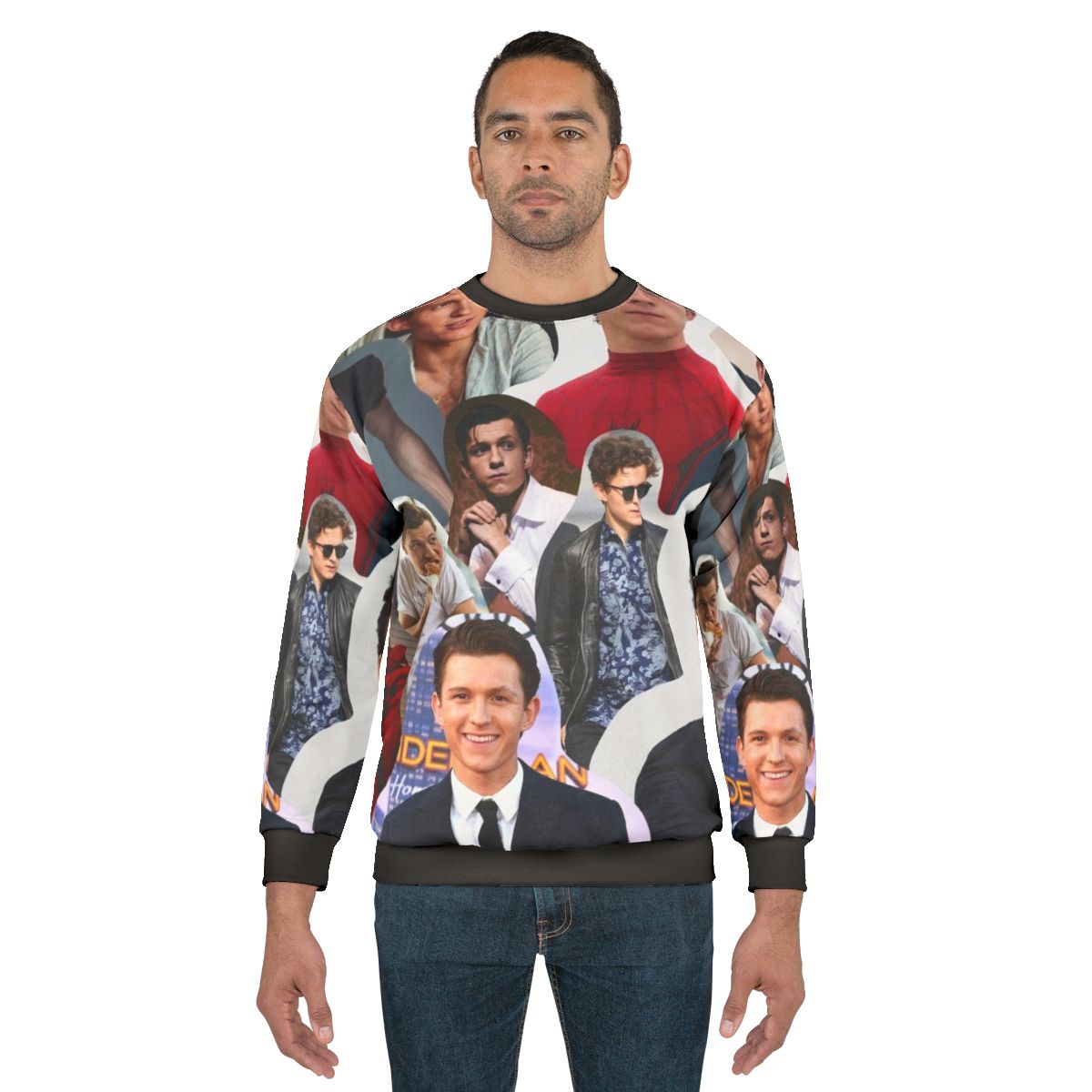 Tom Holland Collage Superhero Sweatshirt