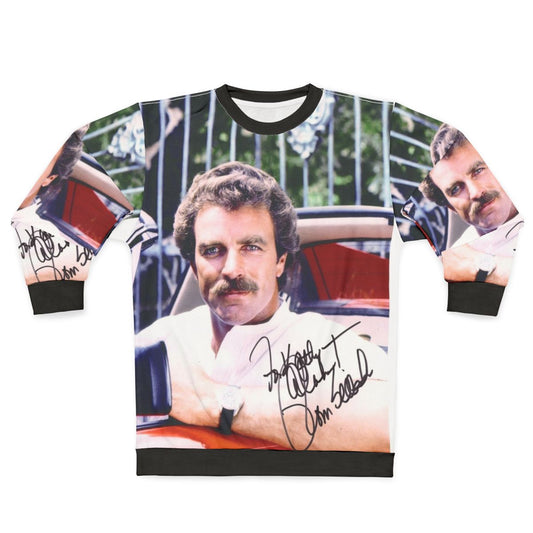 Tom Selleck Autographed Vintage Sweatshirt