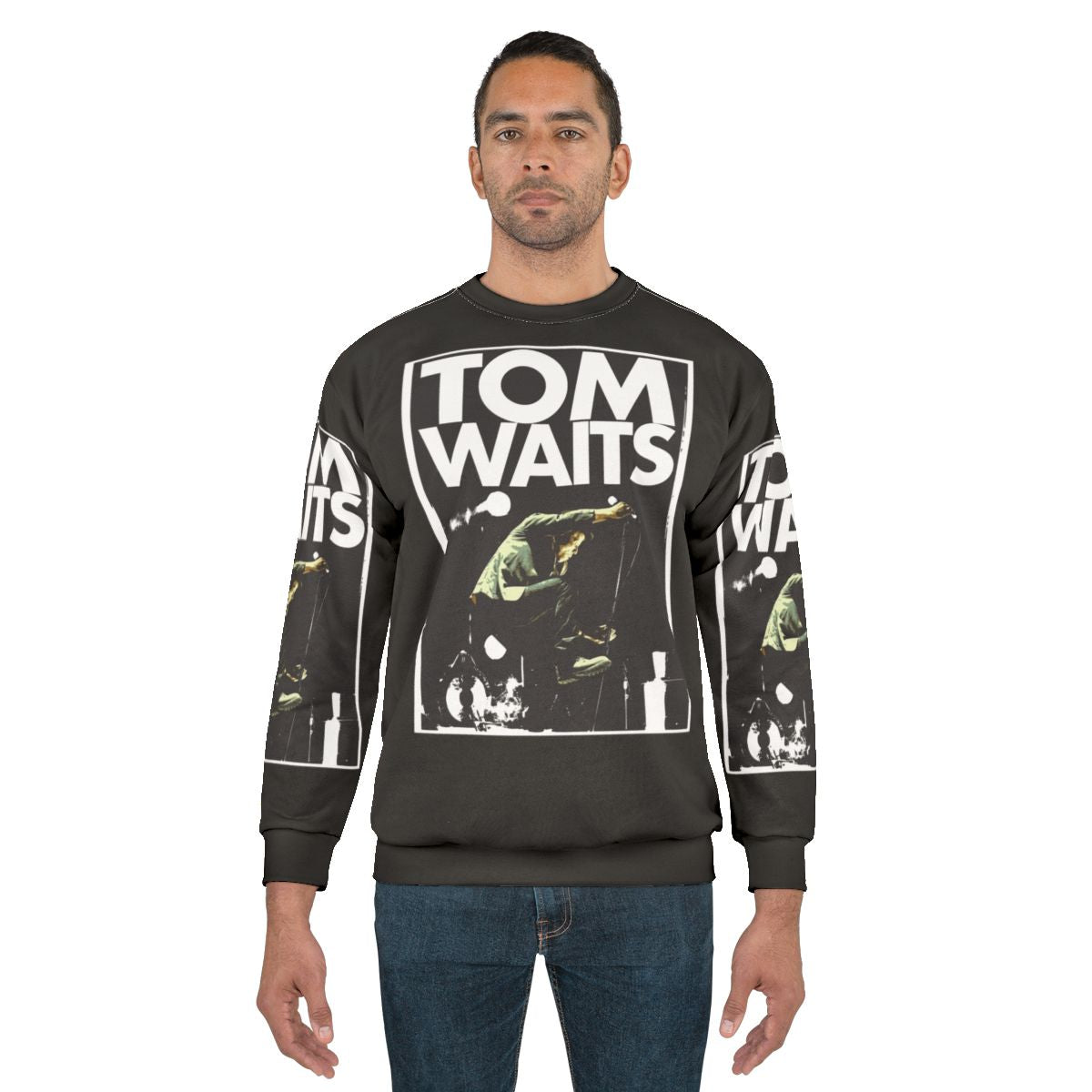 Tom Waits Musician Sweatshirt