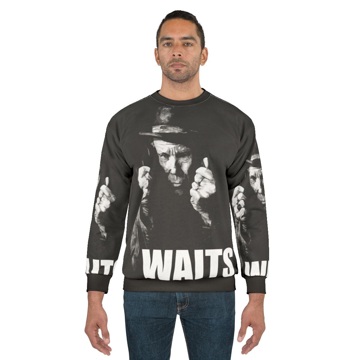 Tom Waits Musician Sweatshirt