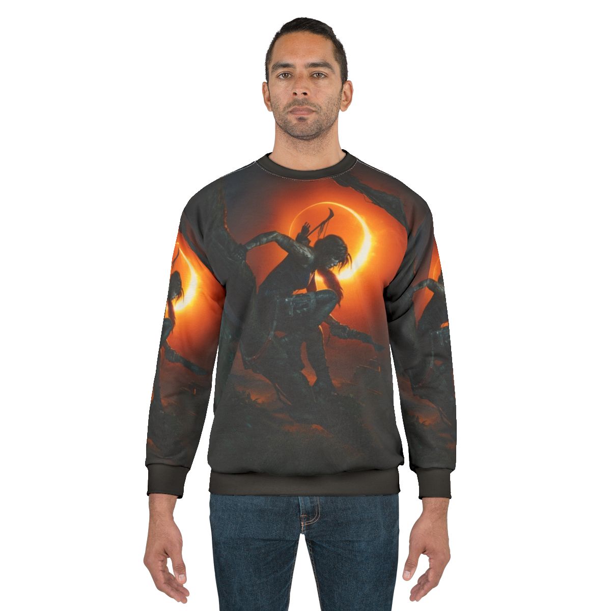 Tomb Raider Sweatshirt featuring Lara Croft