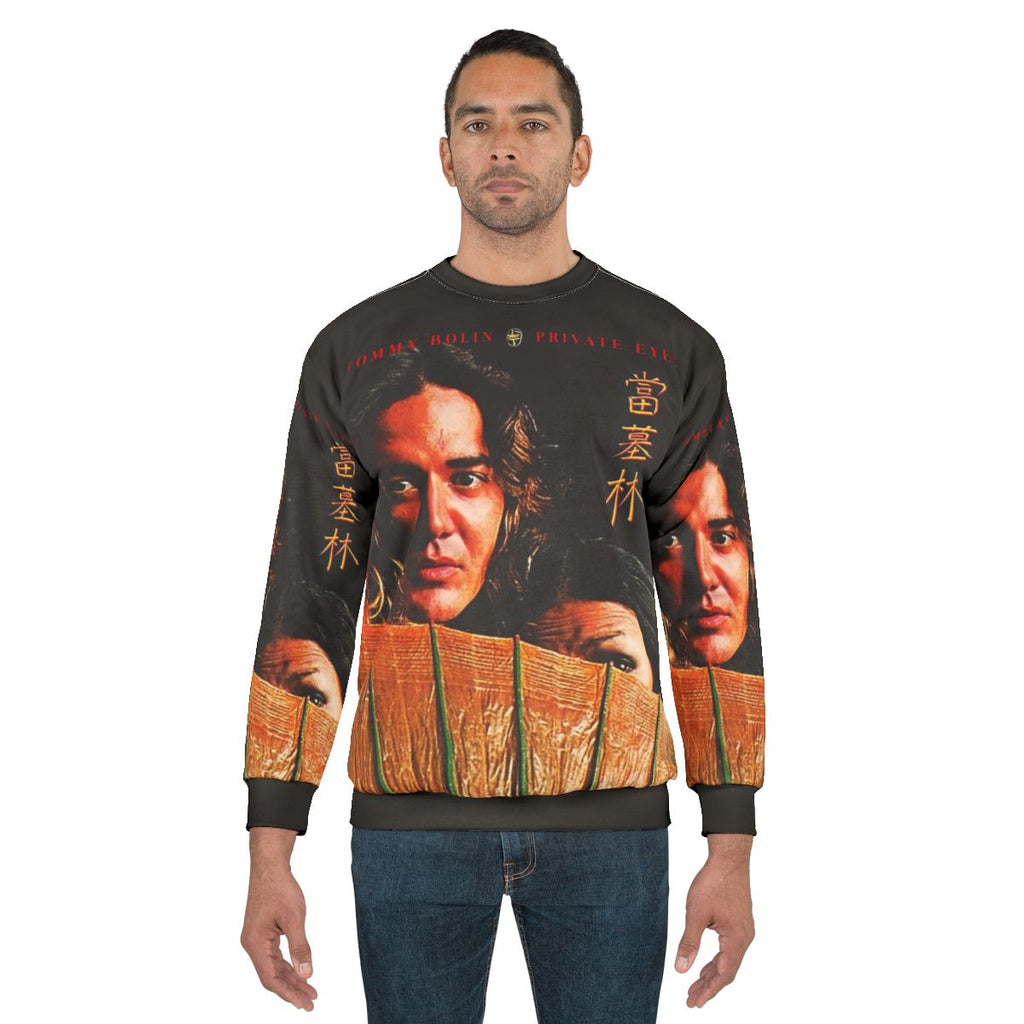 Tommy Bolin "Private Eyes" Retro Sweatshirt