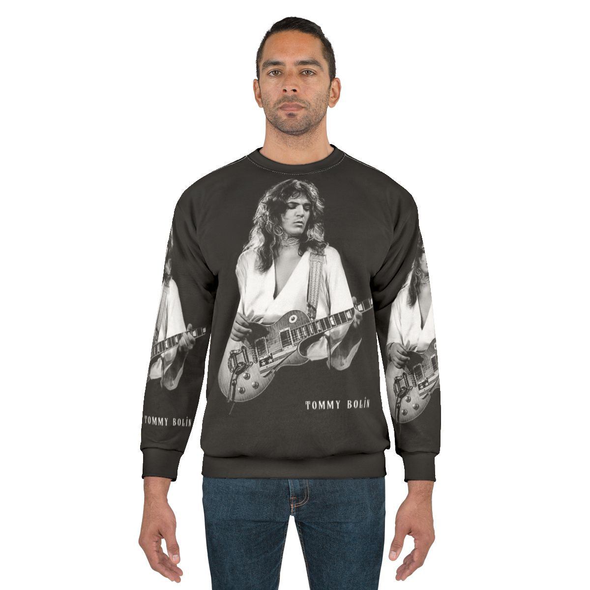 Vintage Tommy Bolin Classic Rock Sweatshirt