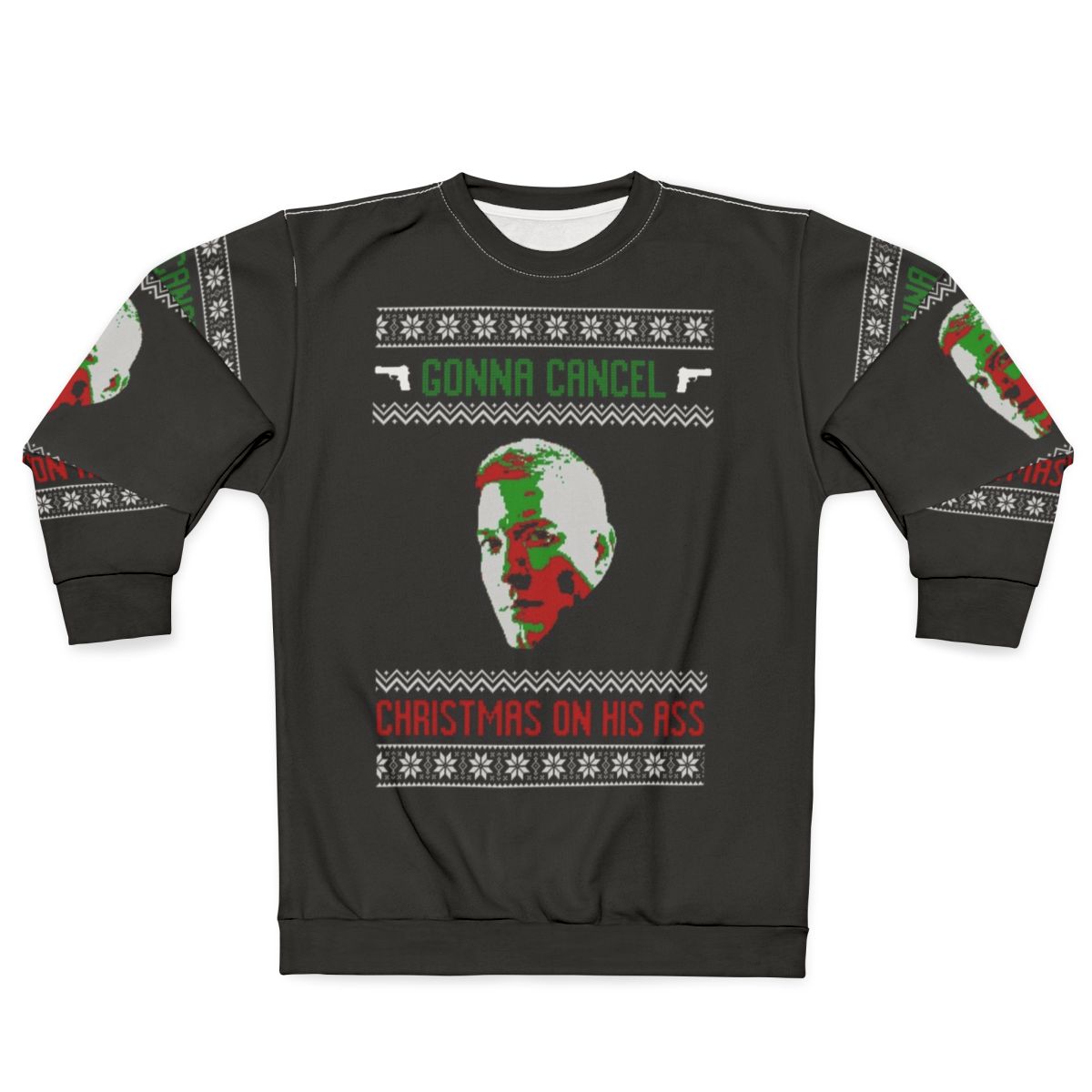 Tommy Egan Cancel Christmas Design Sweatshirt