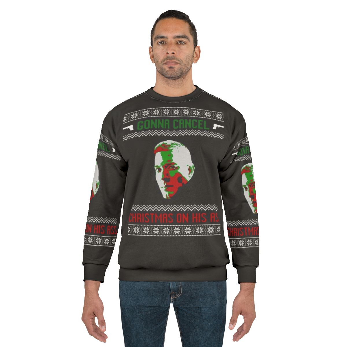Tommy Egan Cancel Christmas Design Sweatshirt