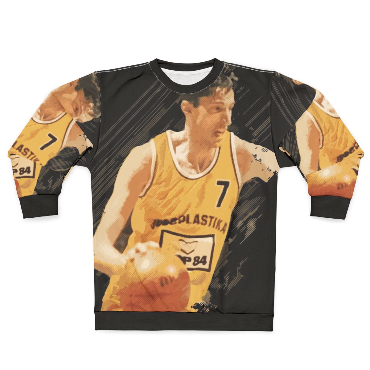 Toni Kukoc Croatian Basketball Legend Sweatshirt