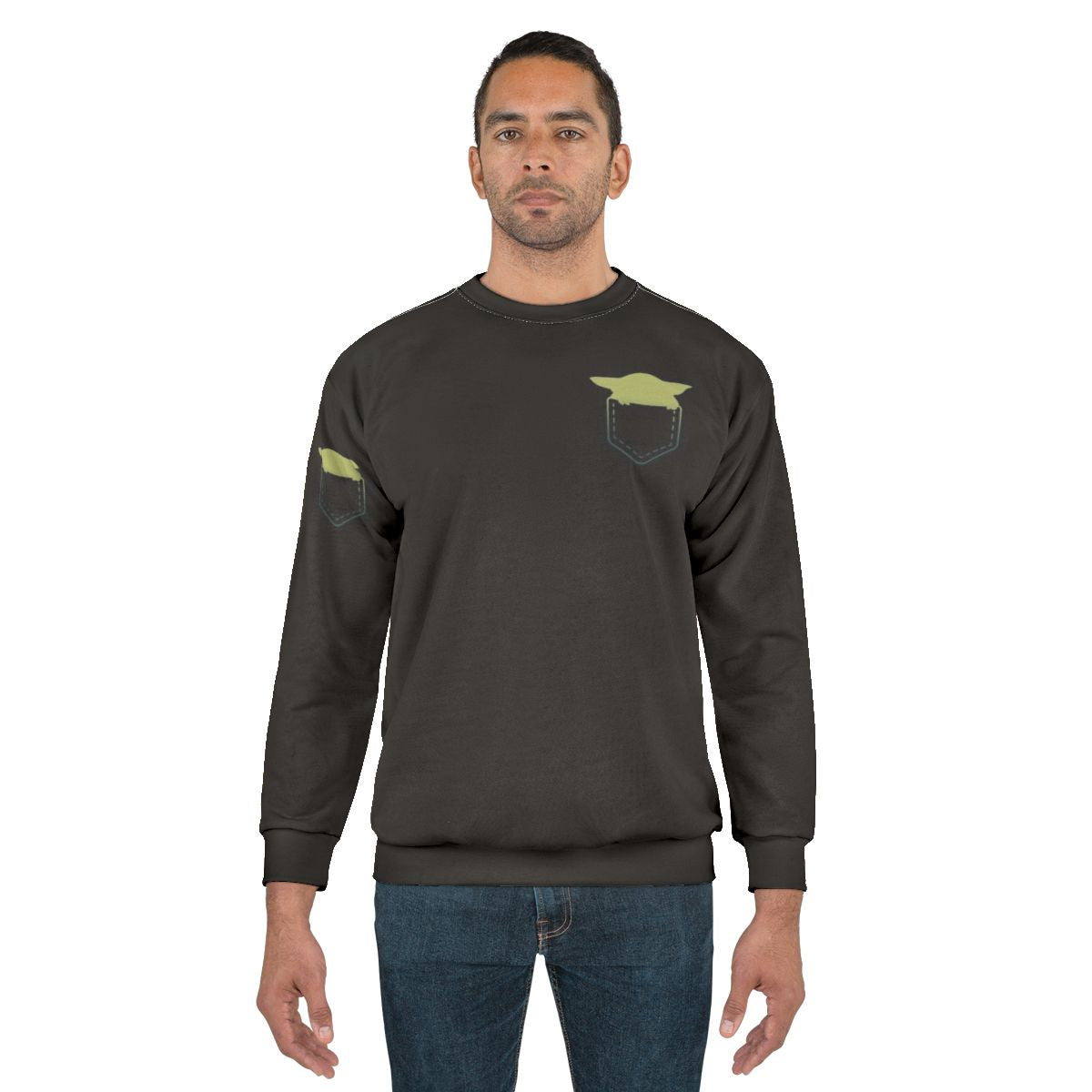 Cute Baby Yoda Mandalorian Star Wars Sweatshirt