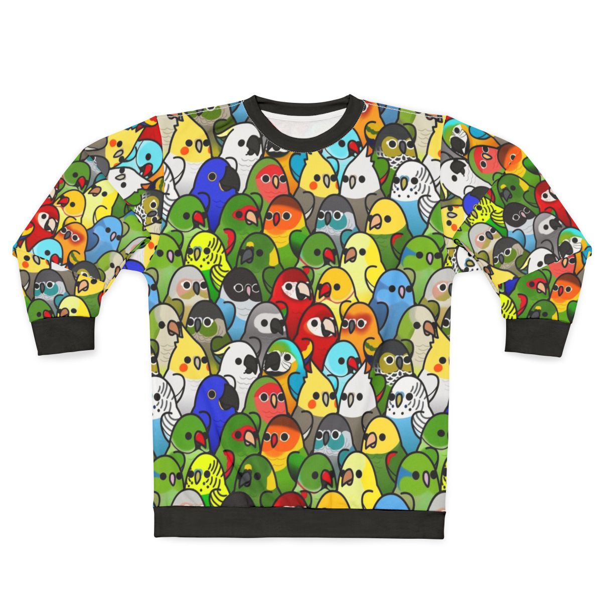 Too Many Birds Bird Squad Crew Neck Sweatshirt