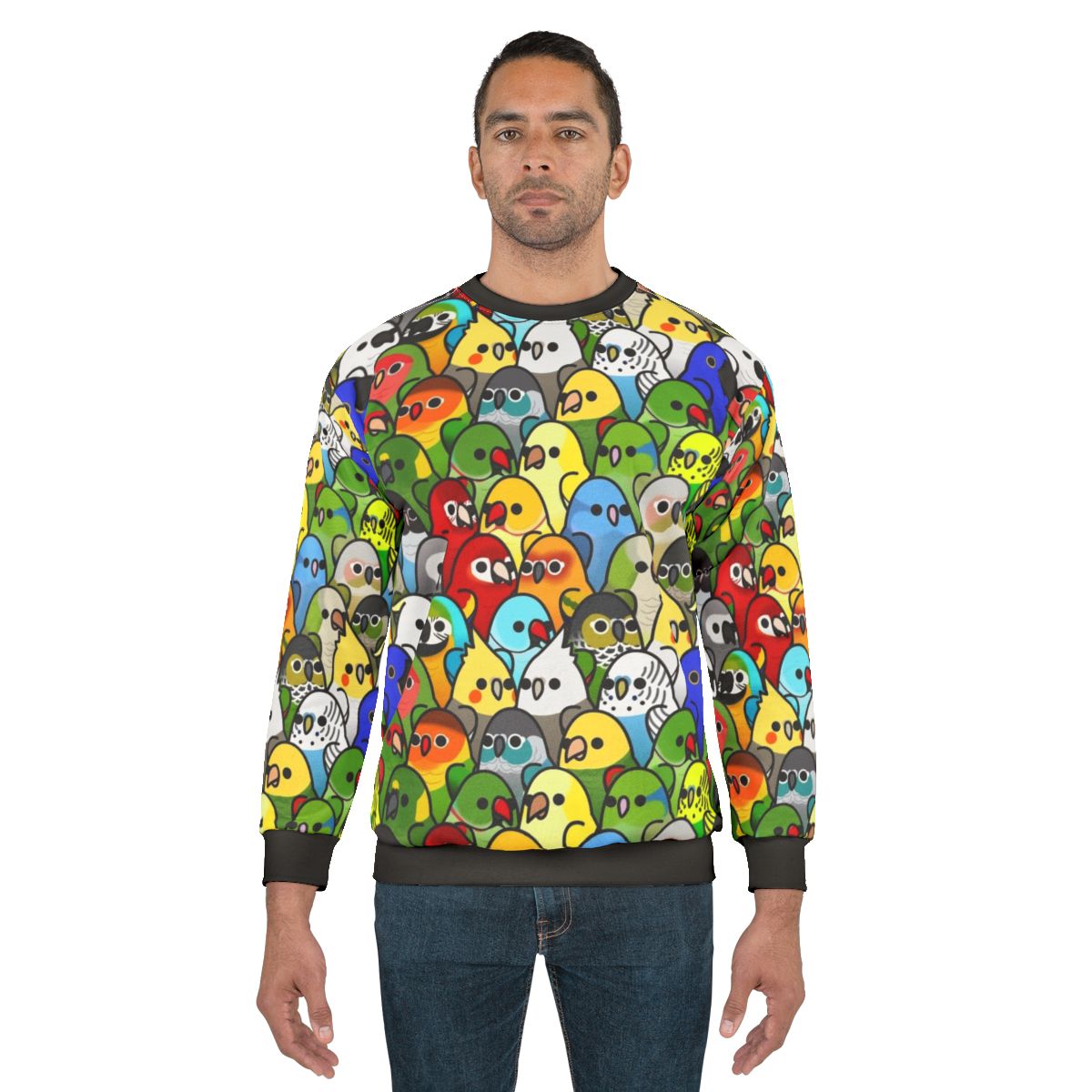 Bird Squad Classic Sweatshirt featuring a design of different birds