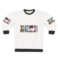 Colorful sweatshirt with a tooth band design